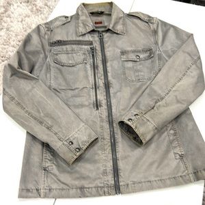 Hugo Boss grey girl utility Jacket 🌈🔥❤️ host pick
